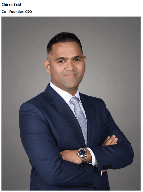 Chirag Baid, CEO and Co-Founder of AskSolique